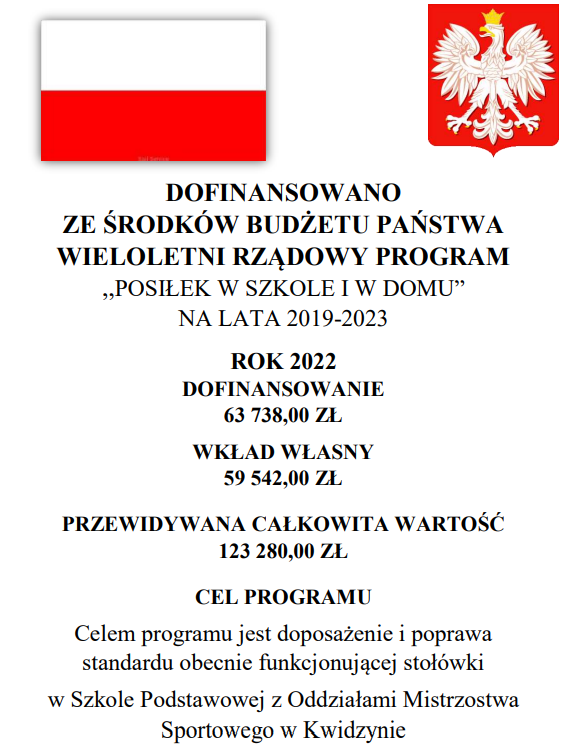 plakat posilek