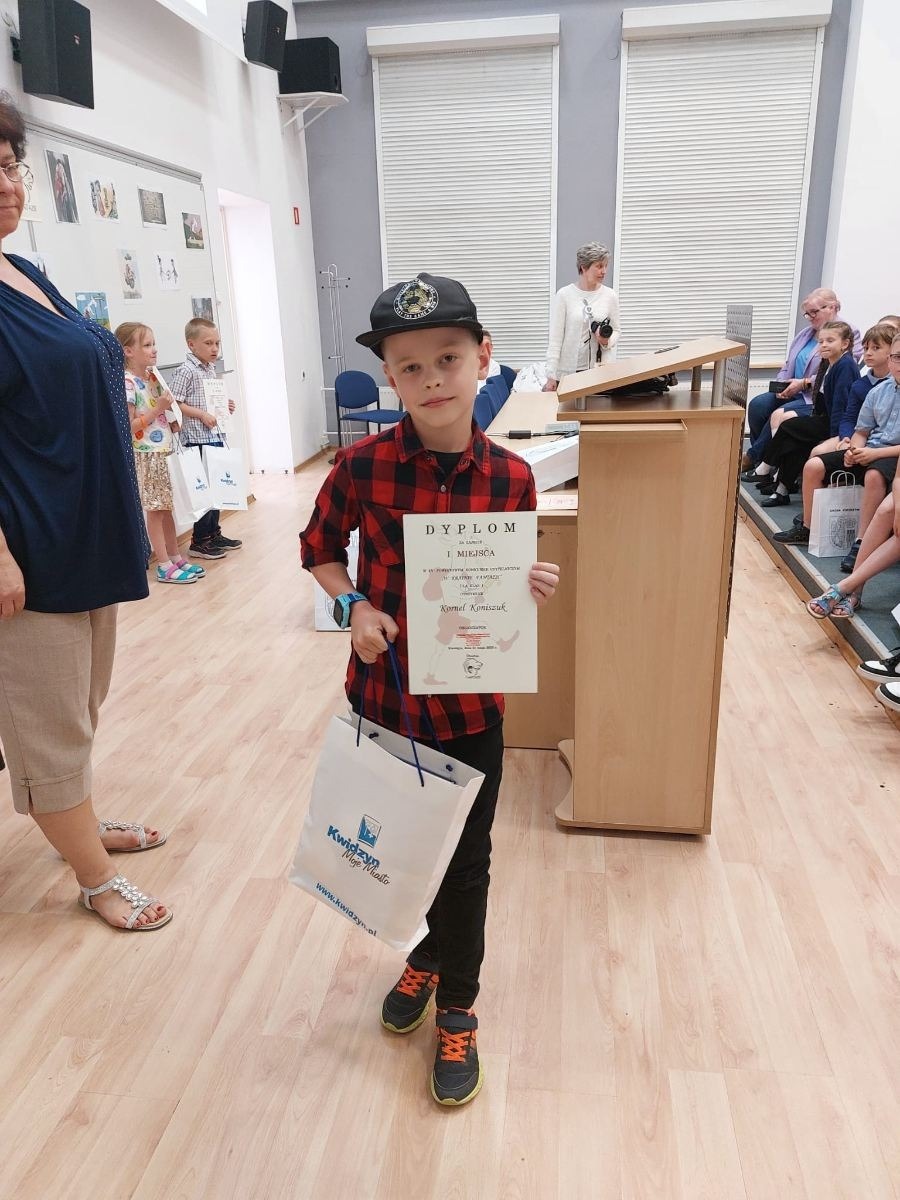 I miejsce w konkursie