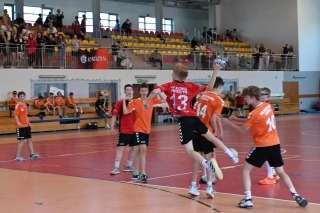 zawodnicy podczas meczu