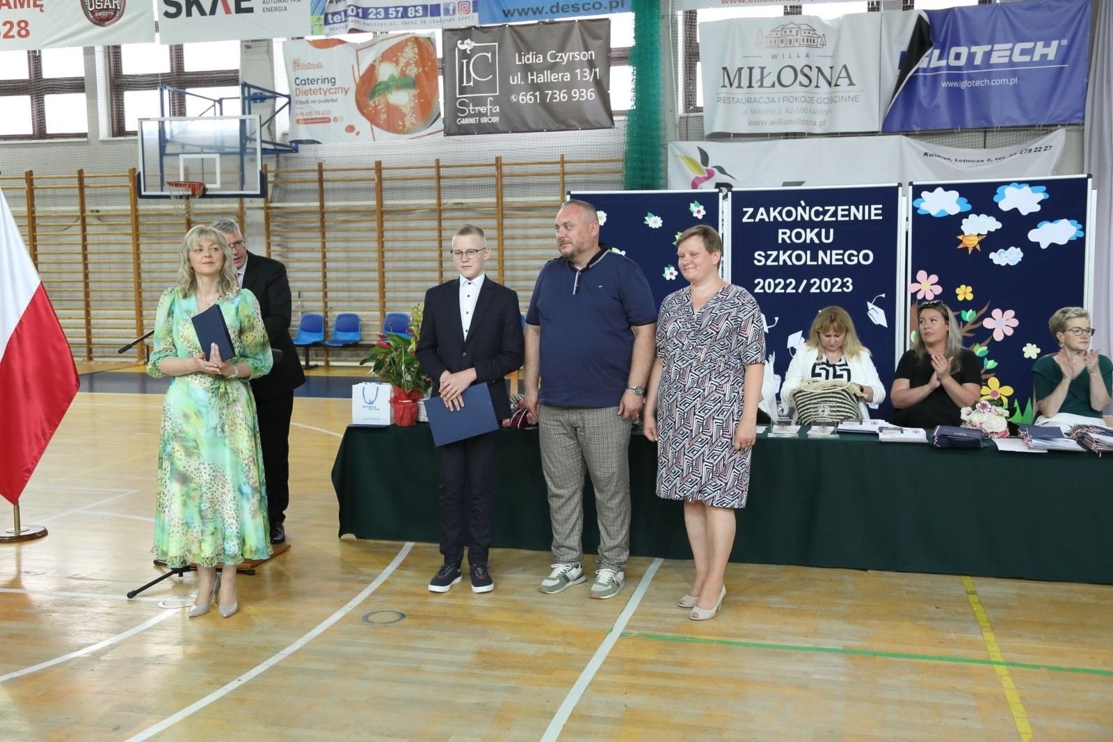 gratulacje dla finalisty