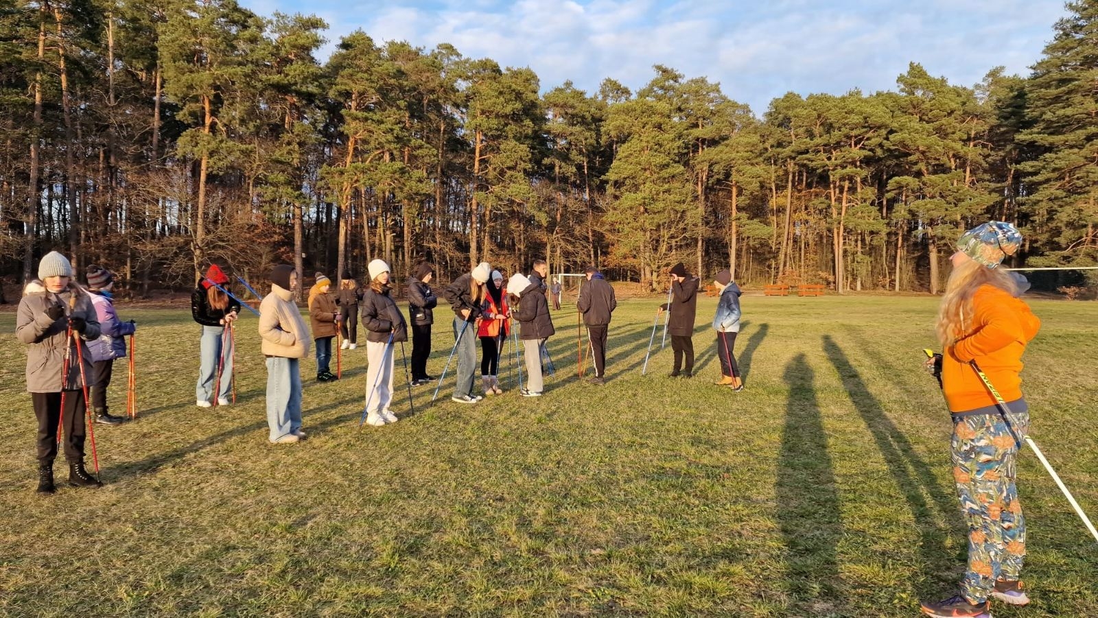 w Zielonej Szkole podczas zajęć