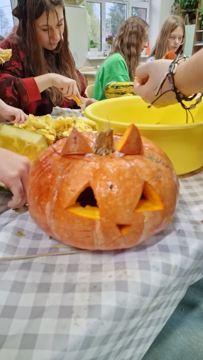 w Zielonej Szkole podczas zajęć