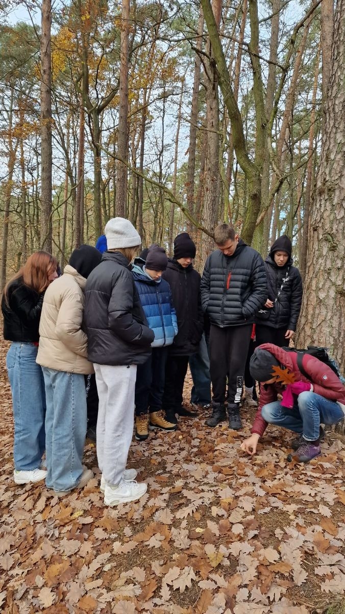 w Zielonej Szkole podczas zajęć