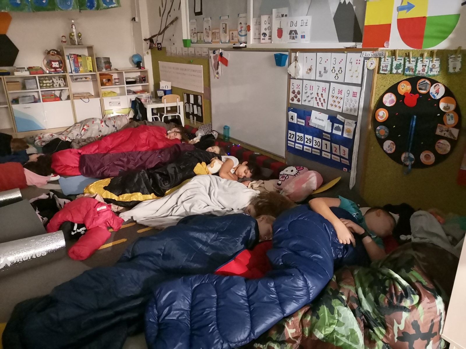 uczniowie z klas 4c i 4d