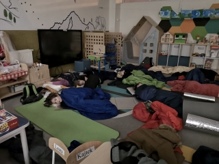 uczniowie z klas 4c i 4d