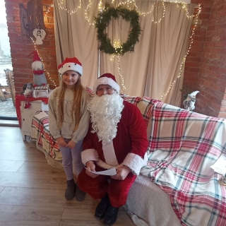 dziecko z Mikołajem