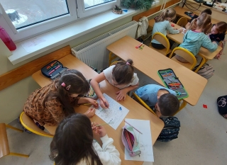 podczas zajęć w świetlicy