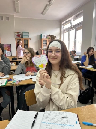 dostarczona poczta walentynkowa