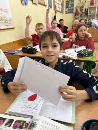 dostarczona poczta walentynkowa