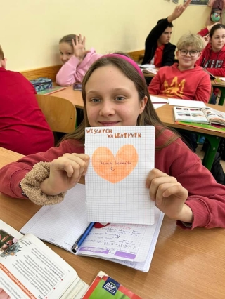 dostarczona poczta walentynkowa