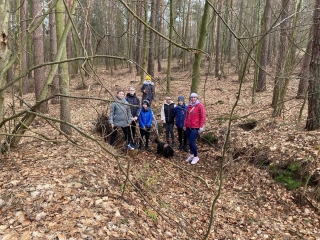 uczniowie klasy 5d i 2a promują zdrowy tryb życia