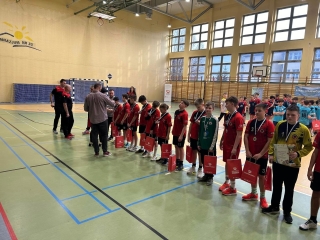 wręczanie nagród sportowcom