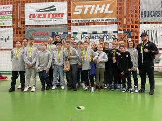 zespoły chłopców z klasy 6ab i 5a