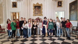 podczas zwiedzania Warszawy