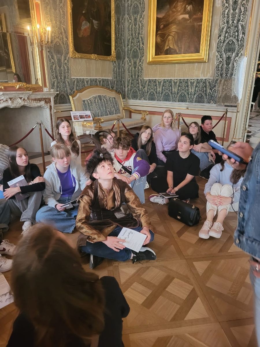 podczas zwiedzania Warszawy