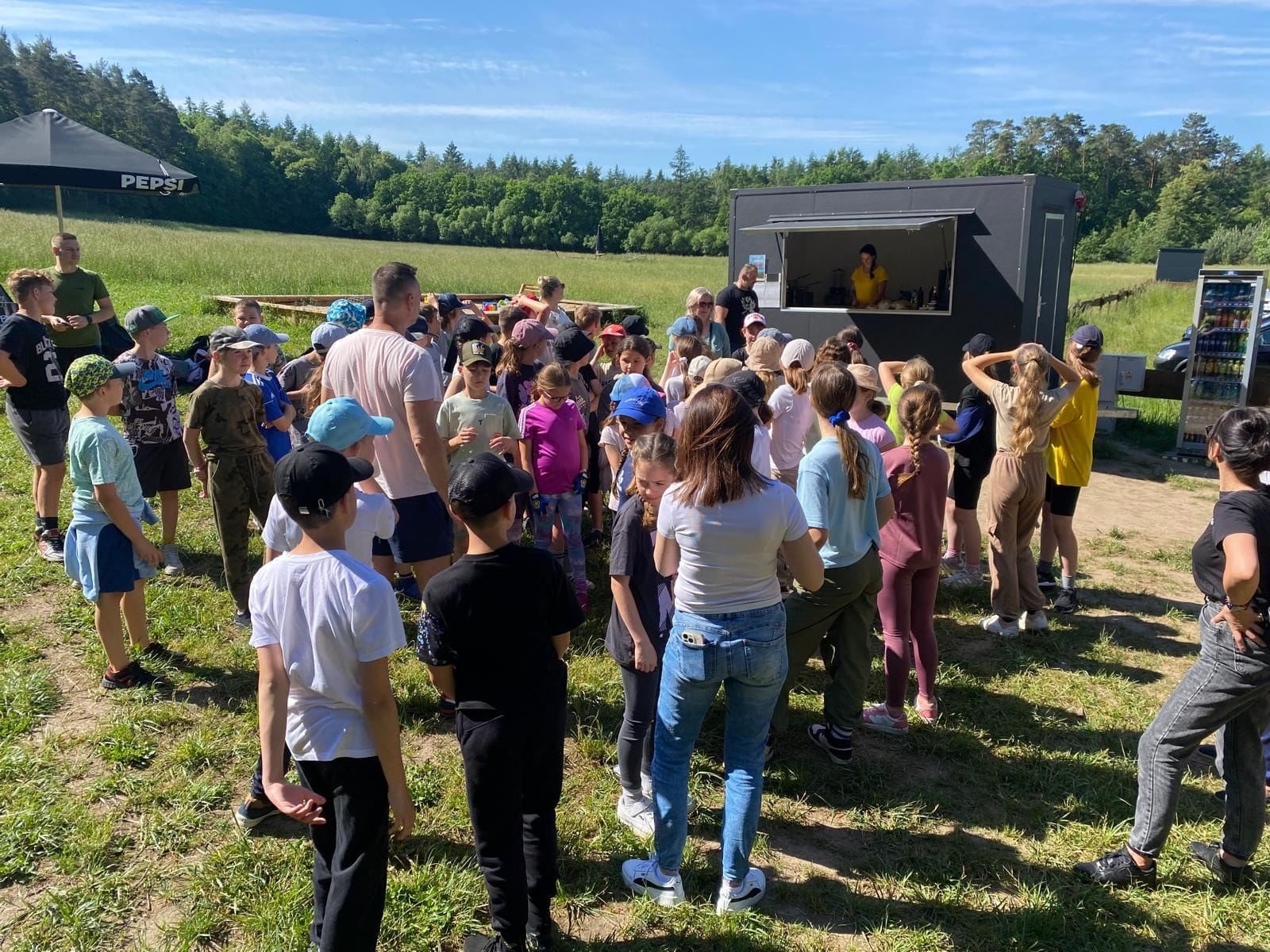 podczas testu sprawnościowego