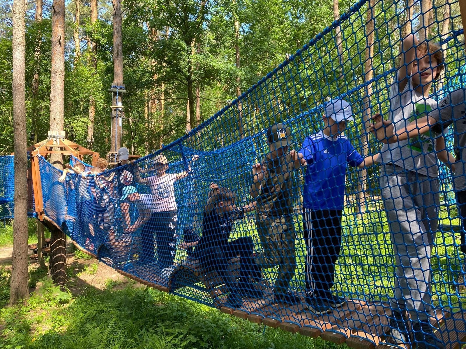 podczas testu sprawnościowego