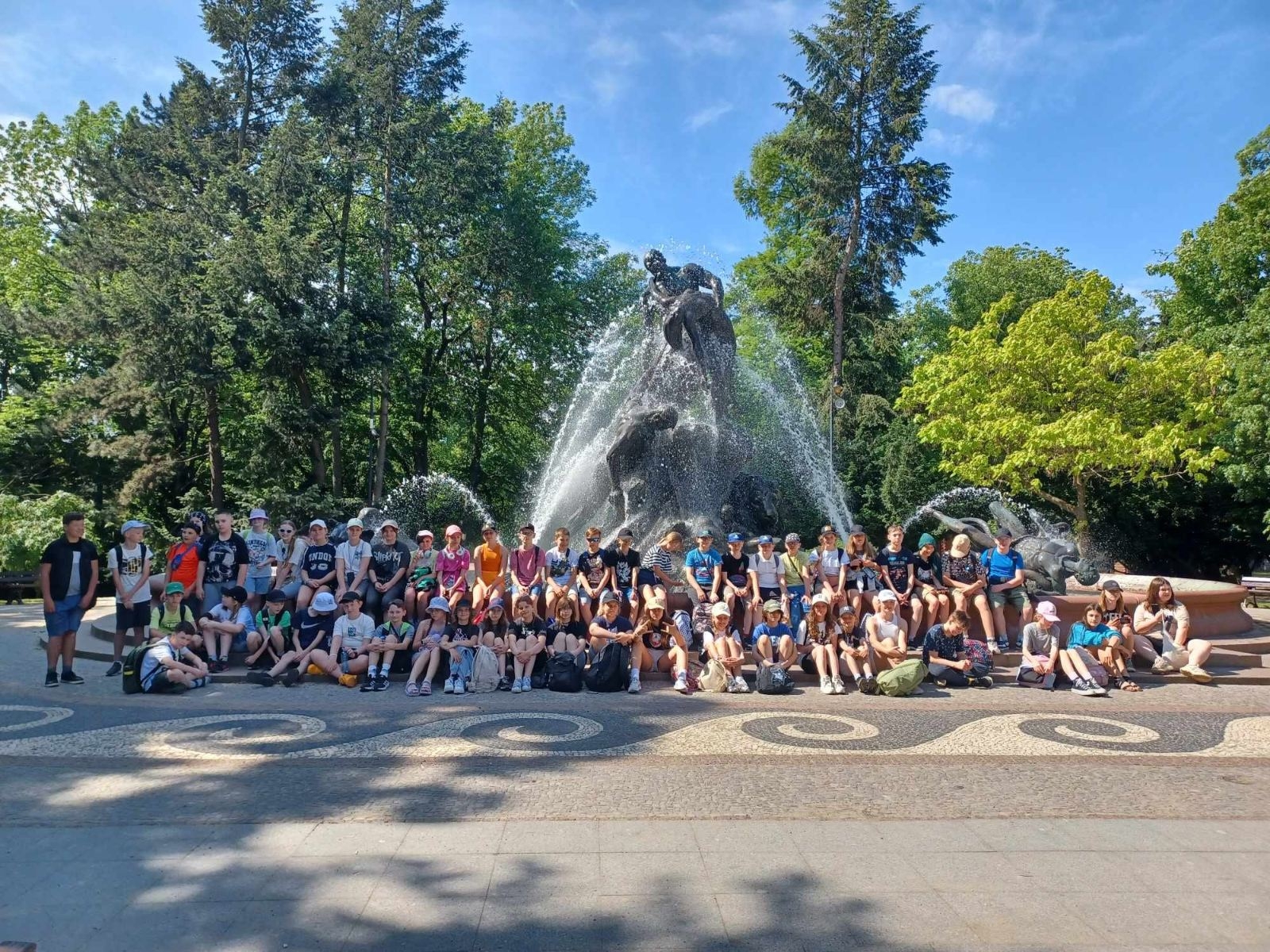 uczniowie z klas 5c i 5d