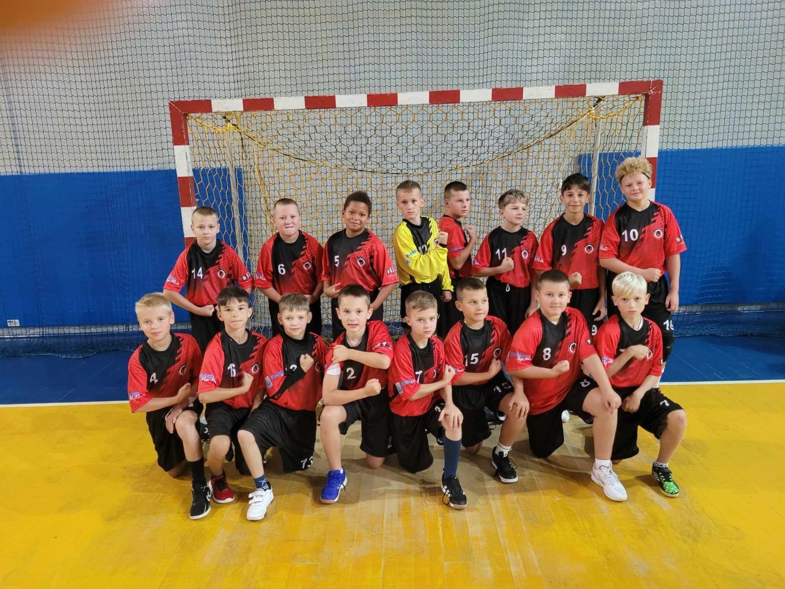 drużyna chłopców 4a