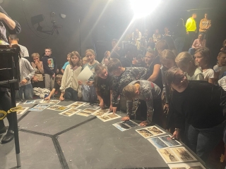 Klasa 4d w Czarnej Sali 