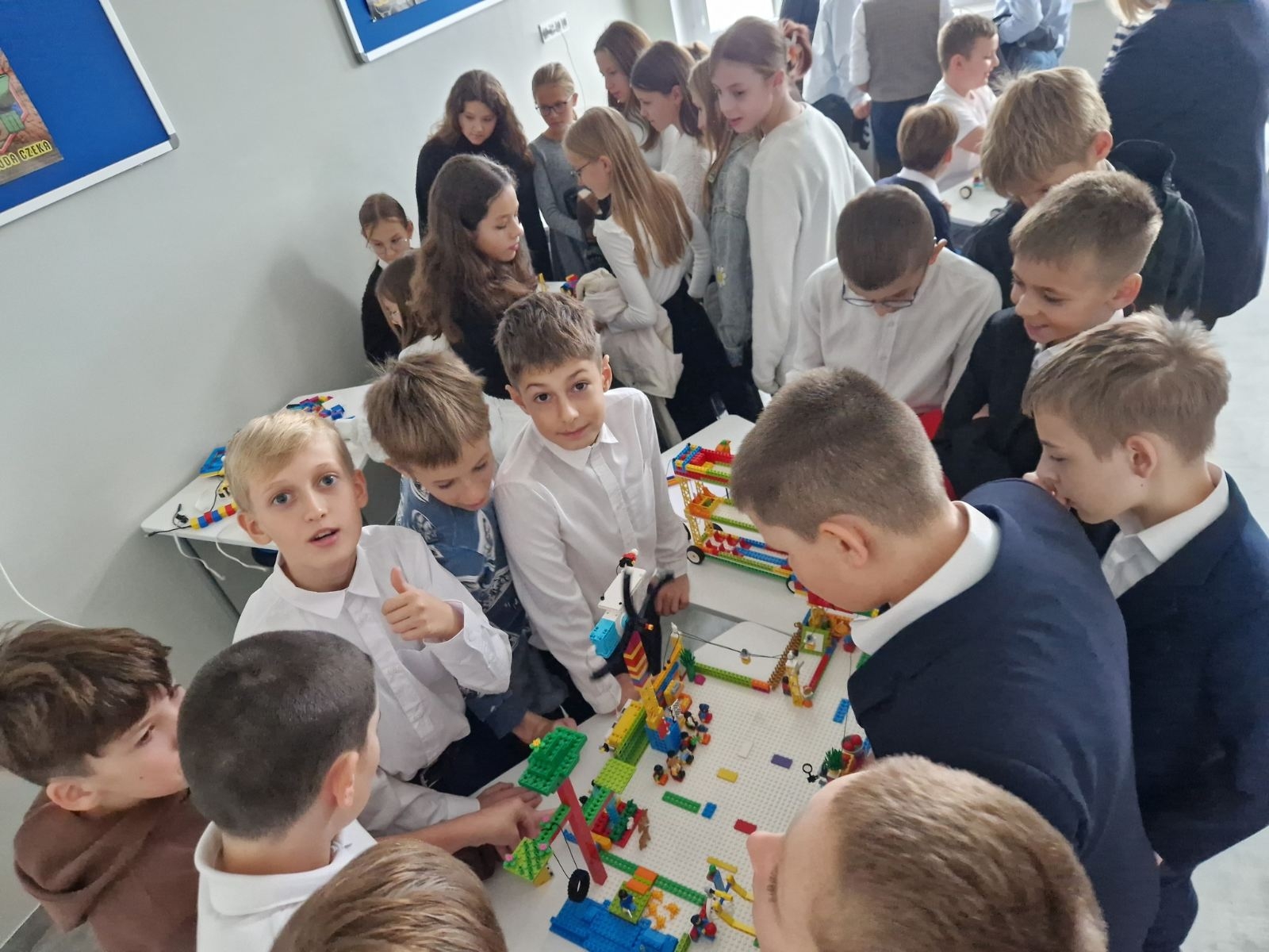 podczas zwiedzania wystawy