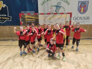 drużyna chłopców z 5a