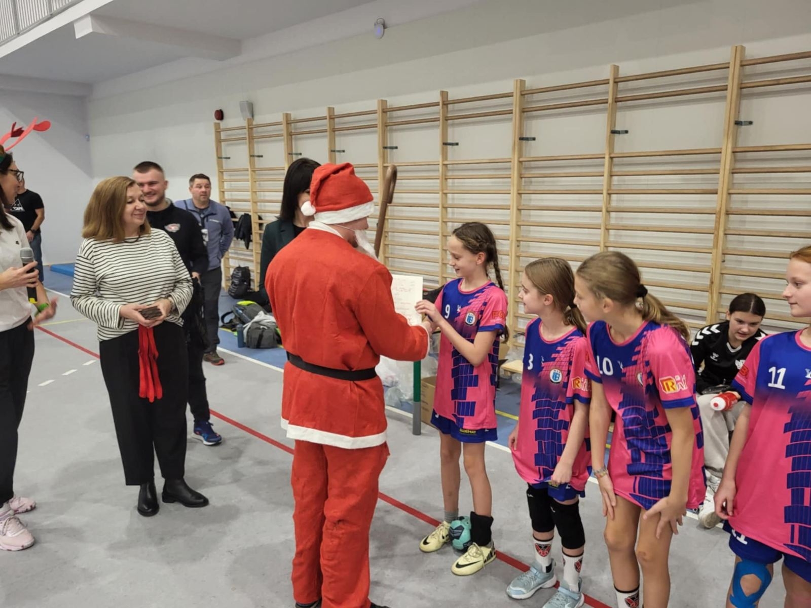 podczas wręczania dyplomów