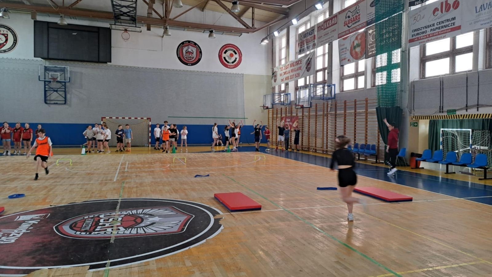 podczas wykonywania konkurencji