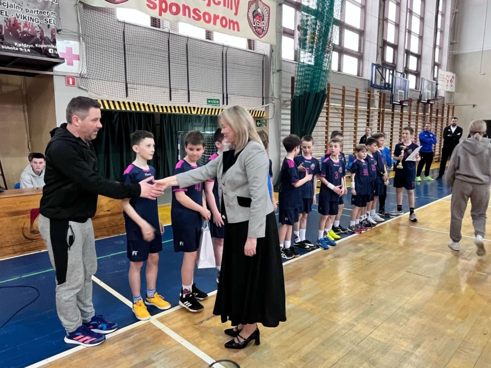 gratulacje od Pani Dyrektor