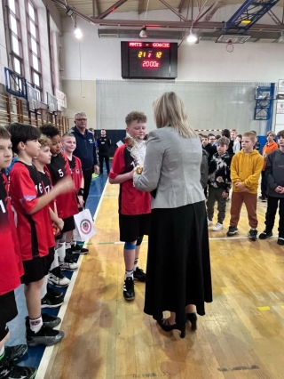 gratulacje od Pani Dyrektor