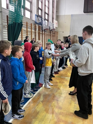 gratulacje od Pani Dyrektor