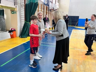 gratulacje od Pani Dyrektor