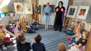 uczniowie podczas zajęć w Multicentrum