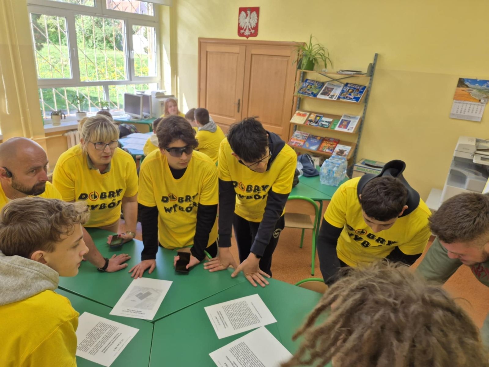 podczas wykonywania zadań