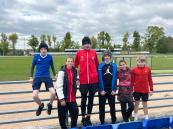 Finał Powiatu Igrzysk Dzieci w czwórboju lekkoatletycznym dziewcząt i chłopców