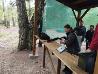 strzelanie wiatrówką