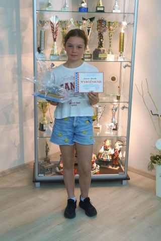 nagrodzona uczennica