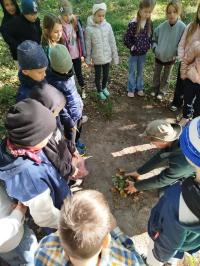 Wycieczka klasy 2b do Stowarzyszenia Ekoinicjatywa