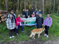 Uczniowie SPOMS-u na trasie programu „Bądź aktywny! Pobiegnij lub pomaszeruj. Odpocznij od fotela”