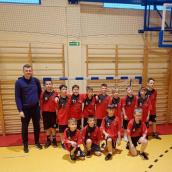 Chłopcy z klasy 4 a na turnieju w Banie