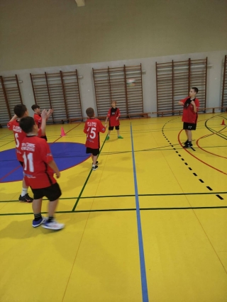 drużyna chłopców z 4a