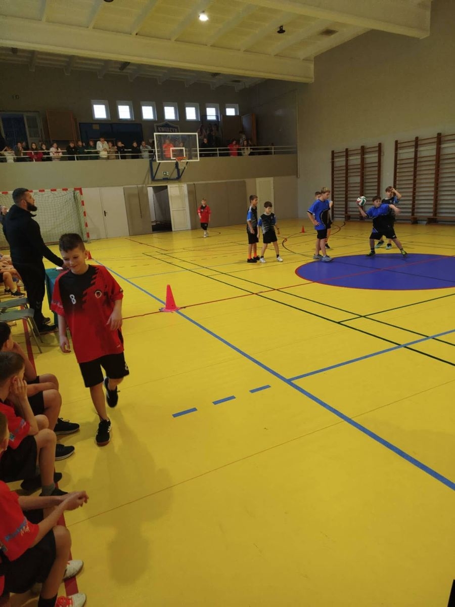 drużyna chłopców z 4a