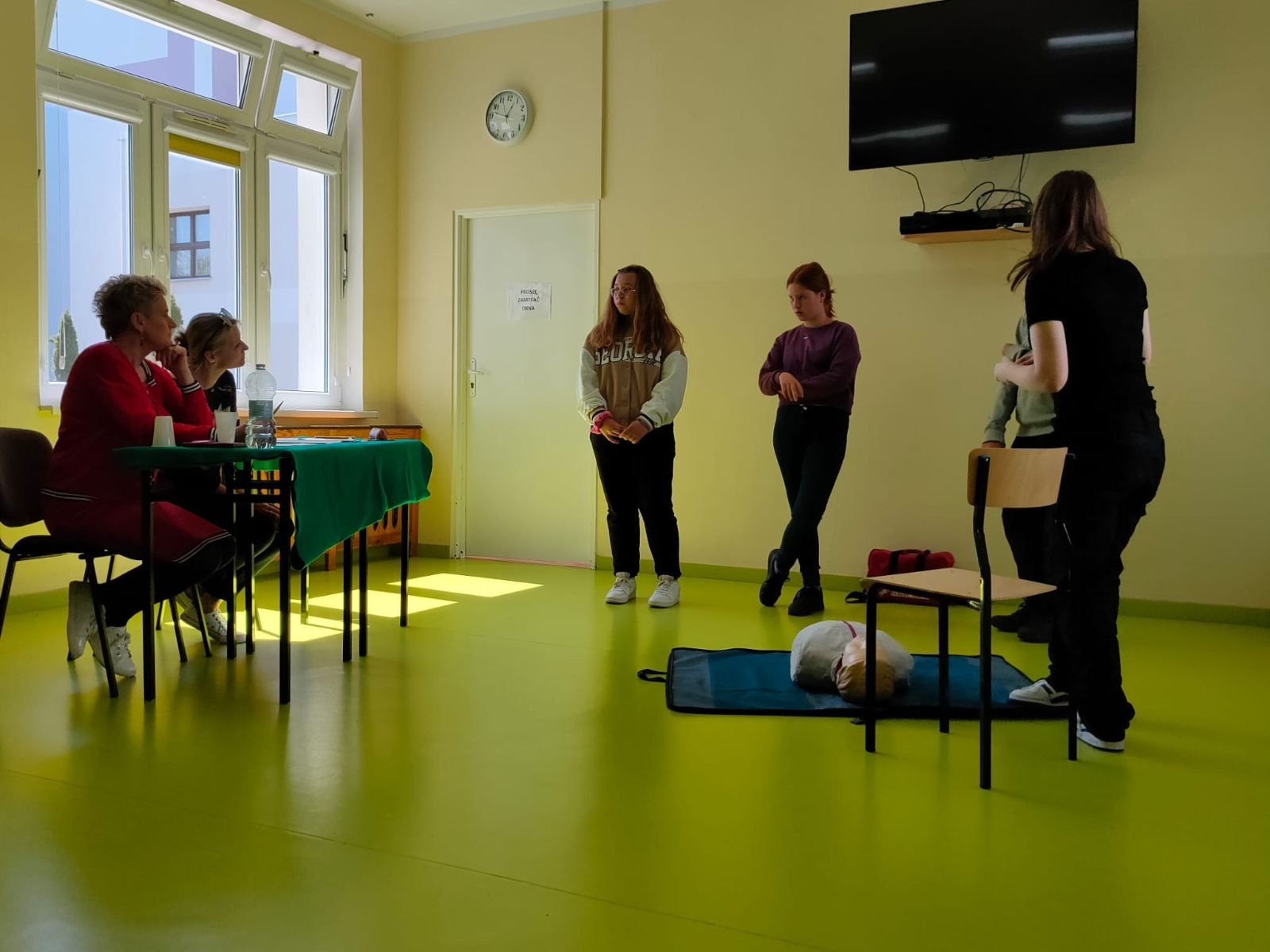 zadanie drużyny -pierwsza pomoc 