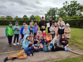 klasa 1a z wizytą w Straży Pożarnej