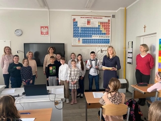 Pani dyrektor rozpoczyna konkurs